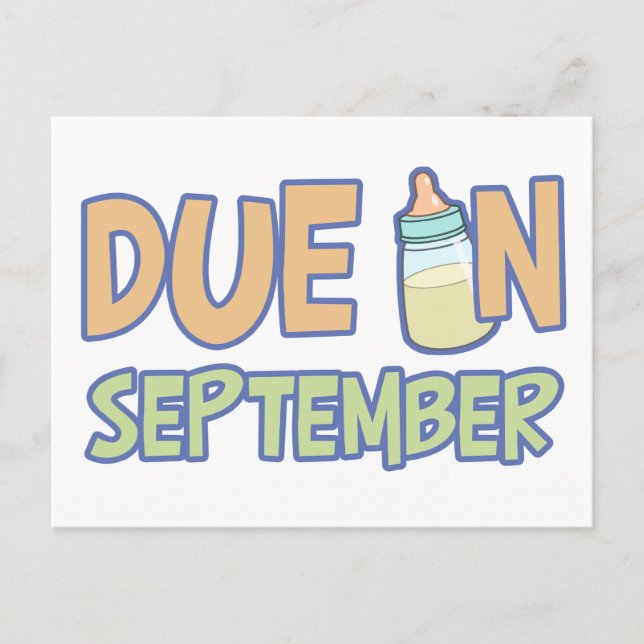 Cartão Postal Em Setembro (Frente)