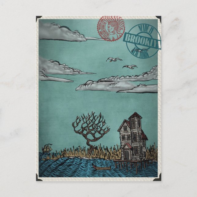 Cartão Postal Em Stilts por Ordovich (Frente)