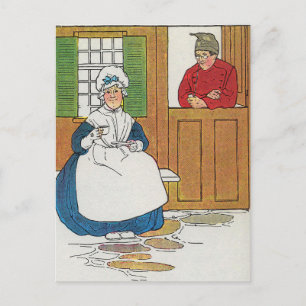 Cartão Postal Em uma casa em Fife viveu um homem e sua esposa