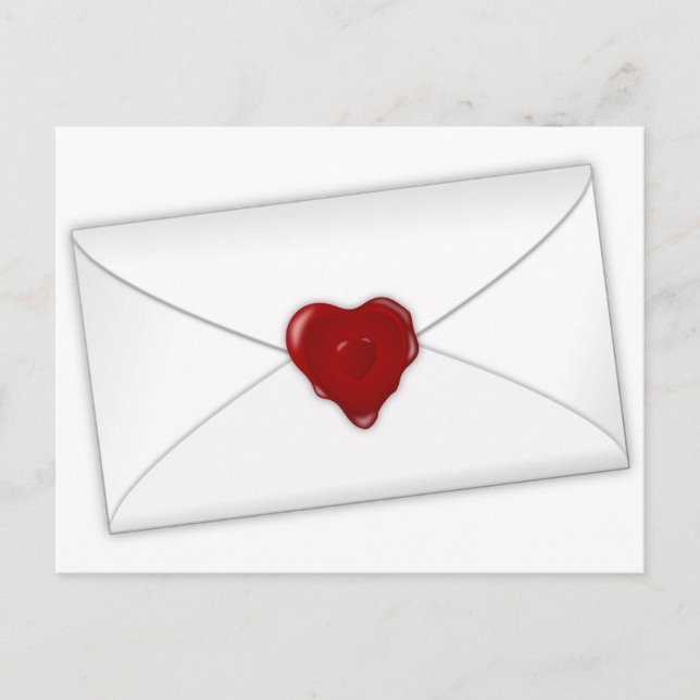 Cartão Postal Email de Amor (Frente)