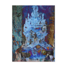 Emanação Dakini Sonhadora Azul