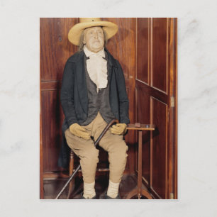 Cartão Postal Embalmed body of Jeremy Bentham