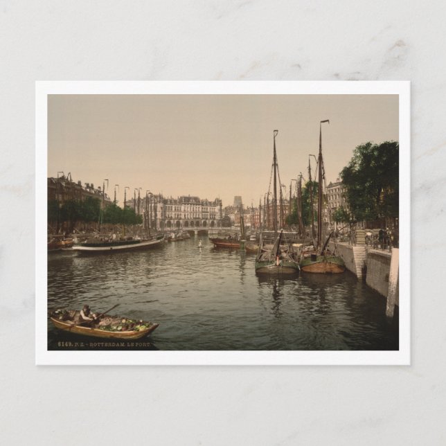 Cartão Postal Embankment, Roterdão, Países Baixos (Frente)