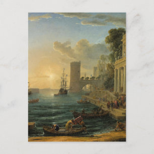 Cartão Postal Embarque da Rainha de Sheba