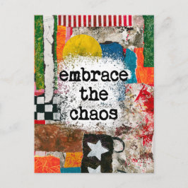 Cartão Postal Embarque O Cartão-Postal Do Caos