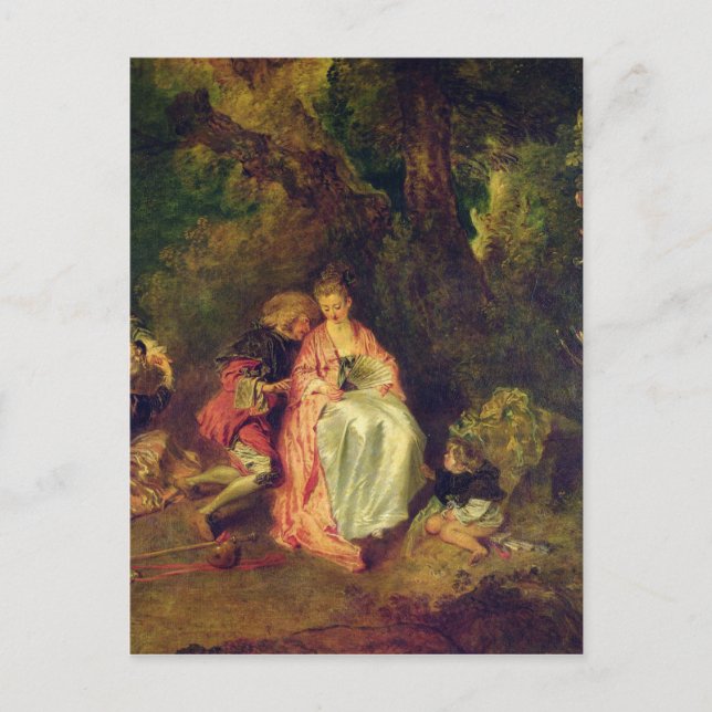 Cartão Postal Embarque para Chipre, c.1717 (Frente)