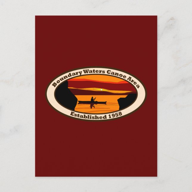 Cartão Postal Emblema BWCA (Frente)