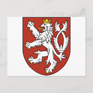 Cartão Postal emblema da boêmia