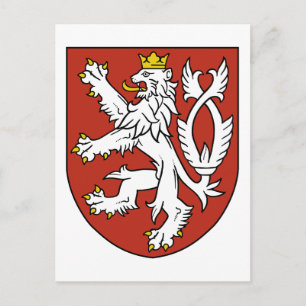 Cartão Postal emblema da boêmia