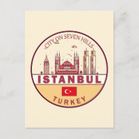 Emblema da Cidade do Istambul Turquia
