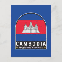 Emblema de bandeira do Camboja: Vintagem em Desvio