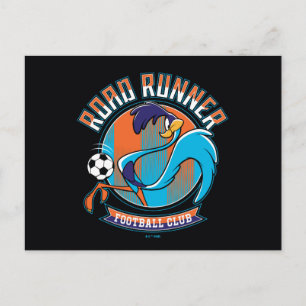 Cartão Postal Emblema do Clube de Futebol ROAD RUNNER™