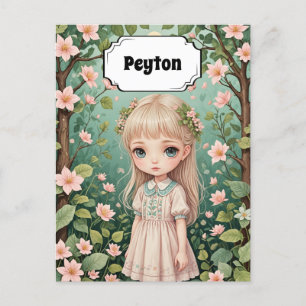 Cartão Postal Embraço do Blossom personalizado