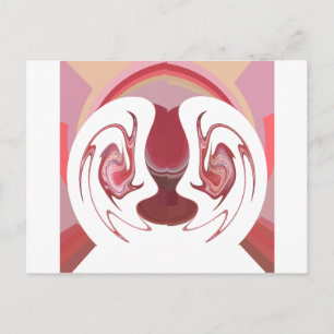 Cartão Postal Embres da Terra: Tapeçaria Texturizada da África