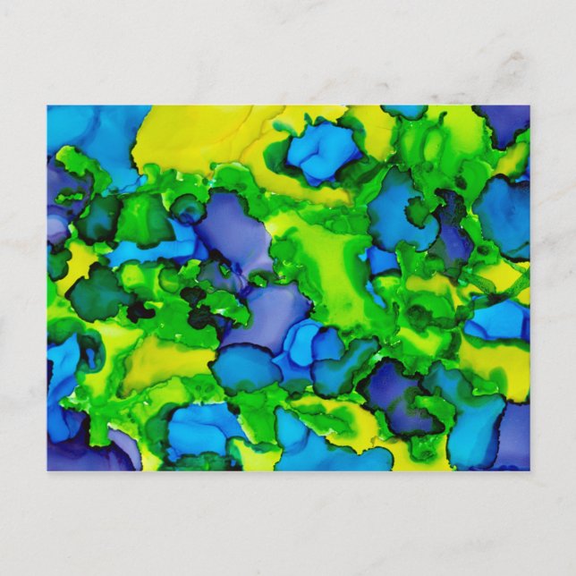 Cartão Postal Emerald Bliss (Frente)