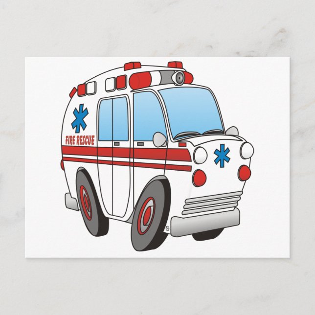 Cartão Postal Emergência 3D (Frente)