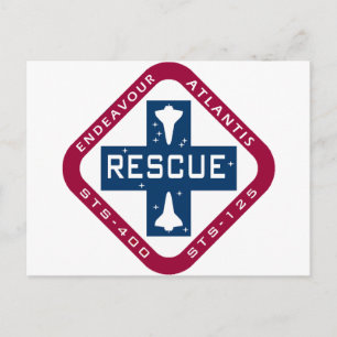 Cartão Postal Emergência STS-400