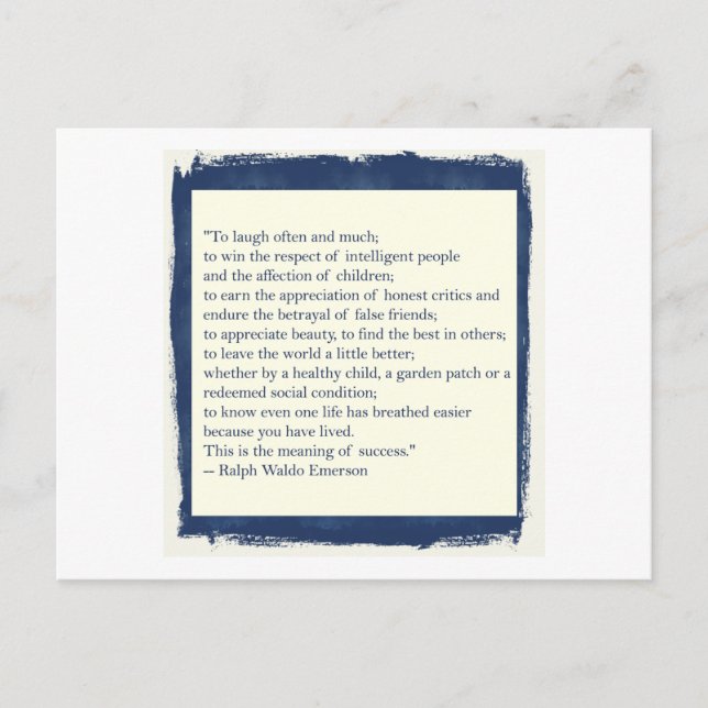 Cartão Postal Emerson Cote (Frente)