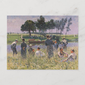 Cartão Postal Emile Claus - Picnic