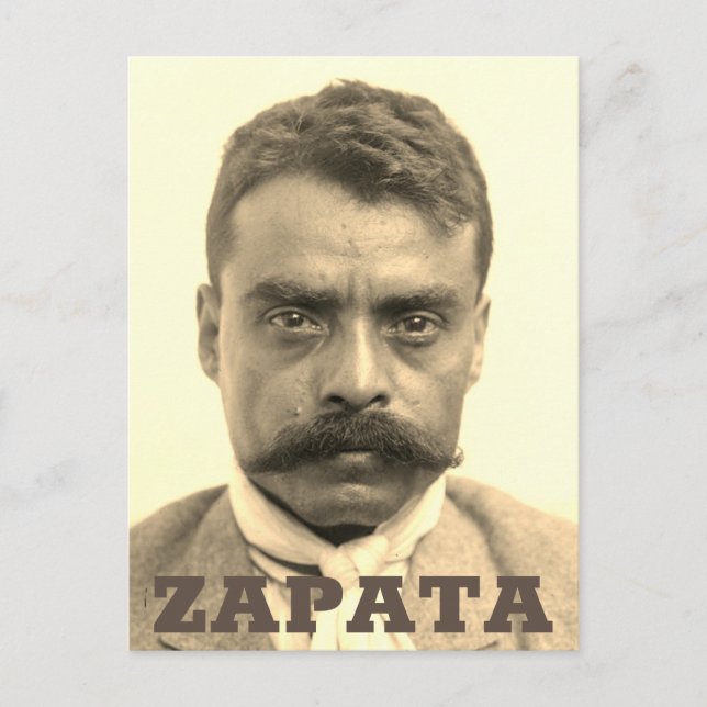 Cartão Postal Emiliano Zapata (Frente)