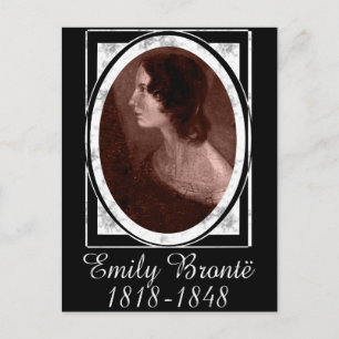 Cartão Postal Emily Brontë