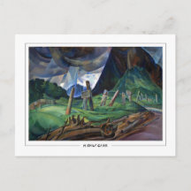 Emily Carr #329 - Cartão-postal de arte