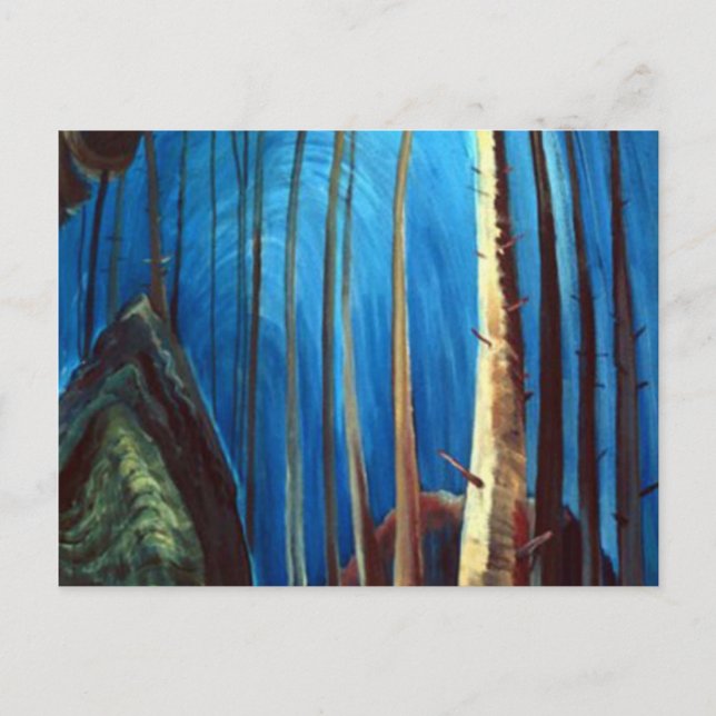 Cartão Postal Emily Carr - Blue Sky (Frente)