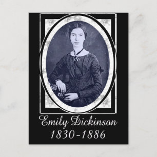 Cartão Postal Emily Dickinson