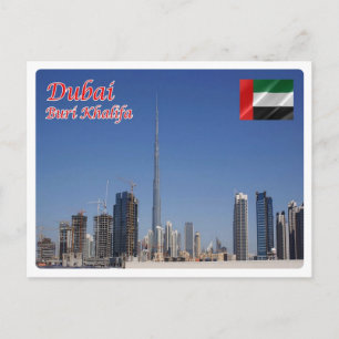 Cartão Postal Emirados Árabes Unidos - Dubai -