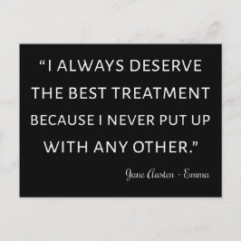 Cartão Postal Emma Por Jane Austen Cote II