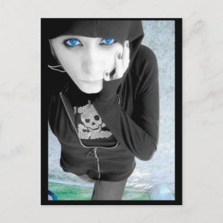 Cartão Postal Emo Child