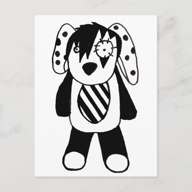 Cartão Postal Emo-pet (Frente)