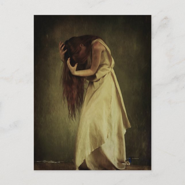 Cartão Postal Emoção silenciosa (Frente)