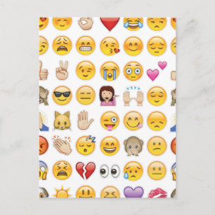 Cartão Postal emoji