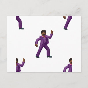 Cartão Postal Emoji Dancing Man