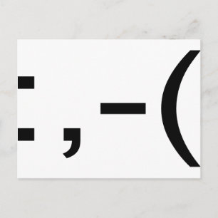 Cartão Postal Emoticon
