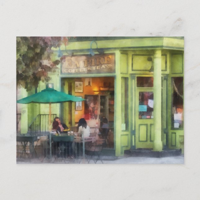 Cartão Postal Empire Cafe Chá (Frente)