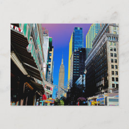 Cartão Postal Empire Sate Building, Poster de Nova Iorque, 42ª R