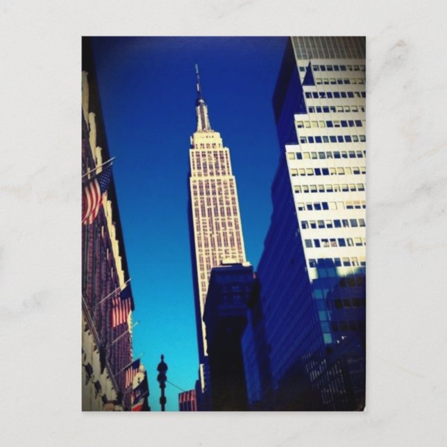 Cartão Postal Empire State Building (Frente)