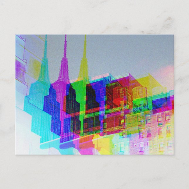 Cartão Postal Empire State Building (Frente)