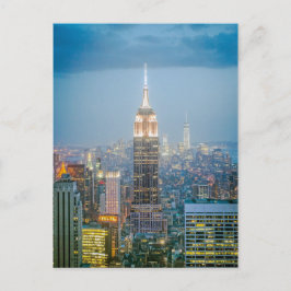Cartão Postal Empire State Building em Nova Iorque