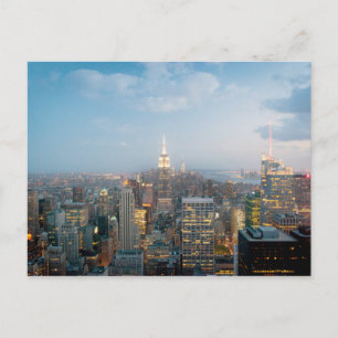 Cartão Postal Empire State Building em Nova Iorque