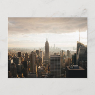 Cartão Postal Empire State Skyline (Nova Iorque, Nova Iorque)