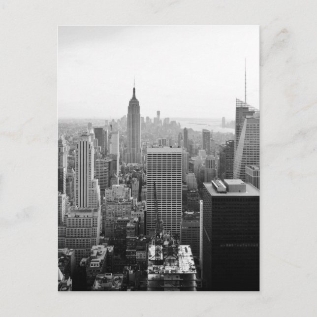 Cartão Postal Empire States Building Manhattan (Frente)