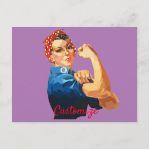 Cartão Postal Empoderamento feminino Thunder_Cove 