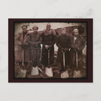 Cartão Postal Empregadores da ferrovia WII