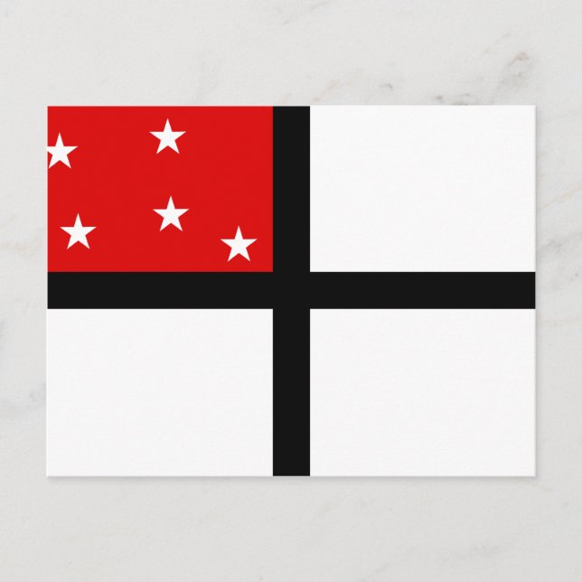 Cartão Postal Empresa alemã East Africa, bandeira alemã (Frente)