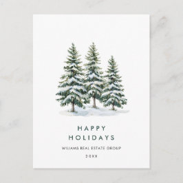 Cartão Postal Empresa de Boas Festas Árvore de Natal Pinheiro El