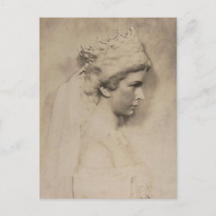 Cartão Postal Empress Elisabeth Austria - Sissi, Sisi en profile