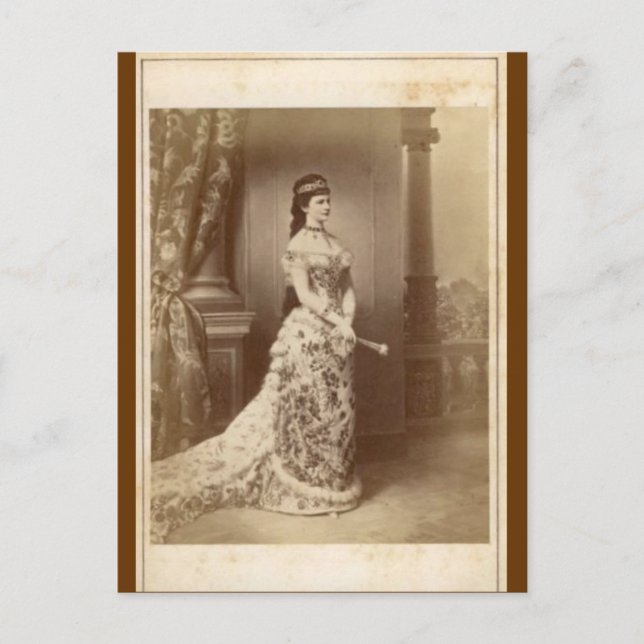 Cartão Postal Empress Elisabeth - Sissi - Sisi da Áustria #035H (Frente)